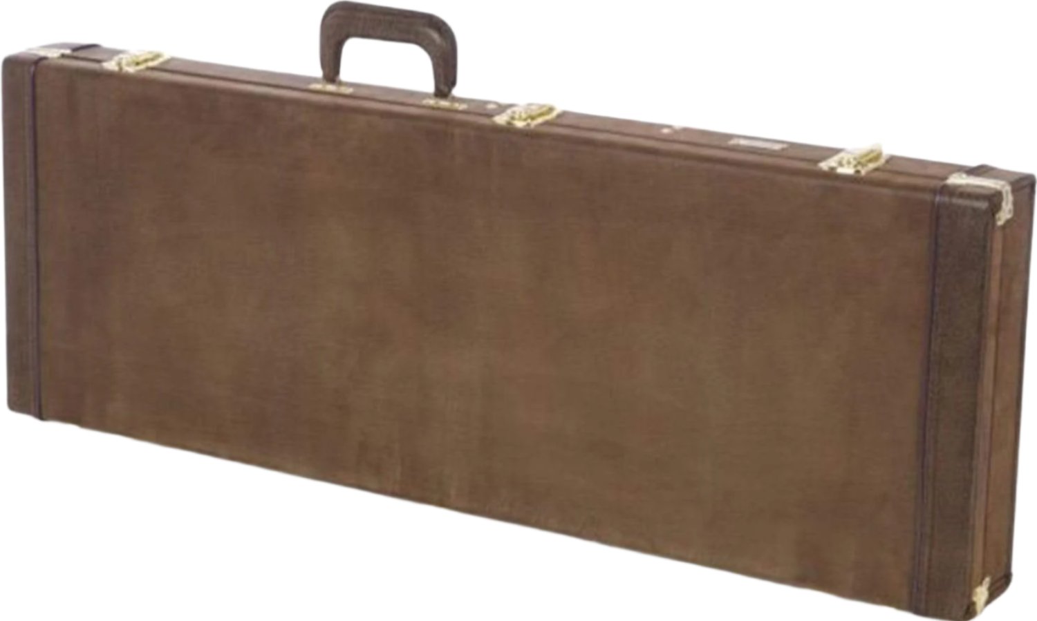 Vintage Brown Gator Electric Guitar Wood Case - Protect Your Precious Instrument