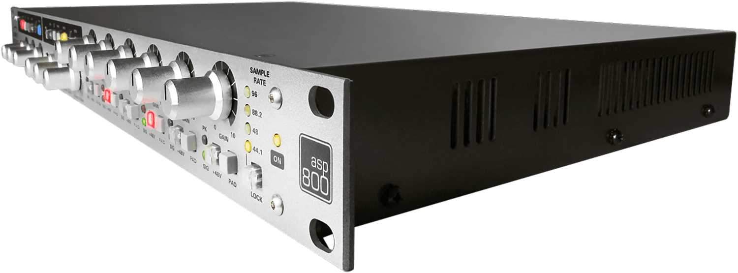 Audient ASP800: The Ultimate 8-Channel Mic Preamp for World-Class Recordings