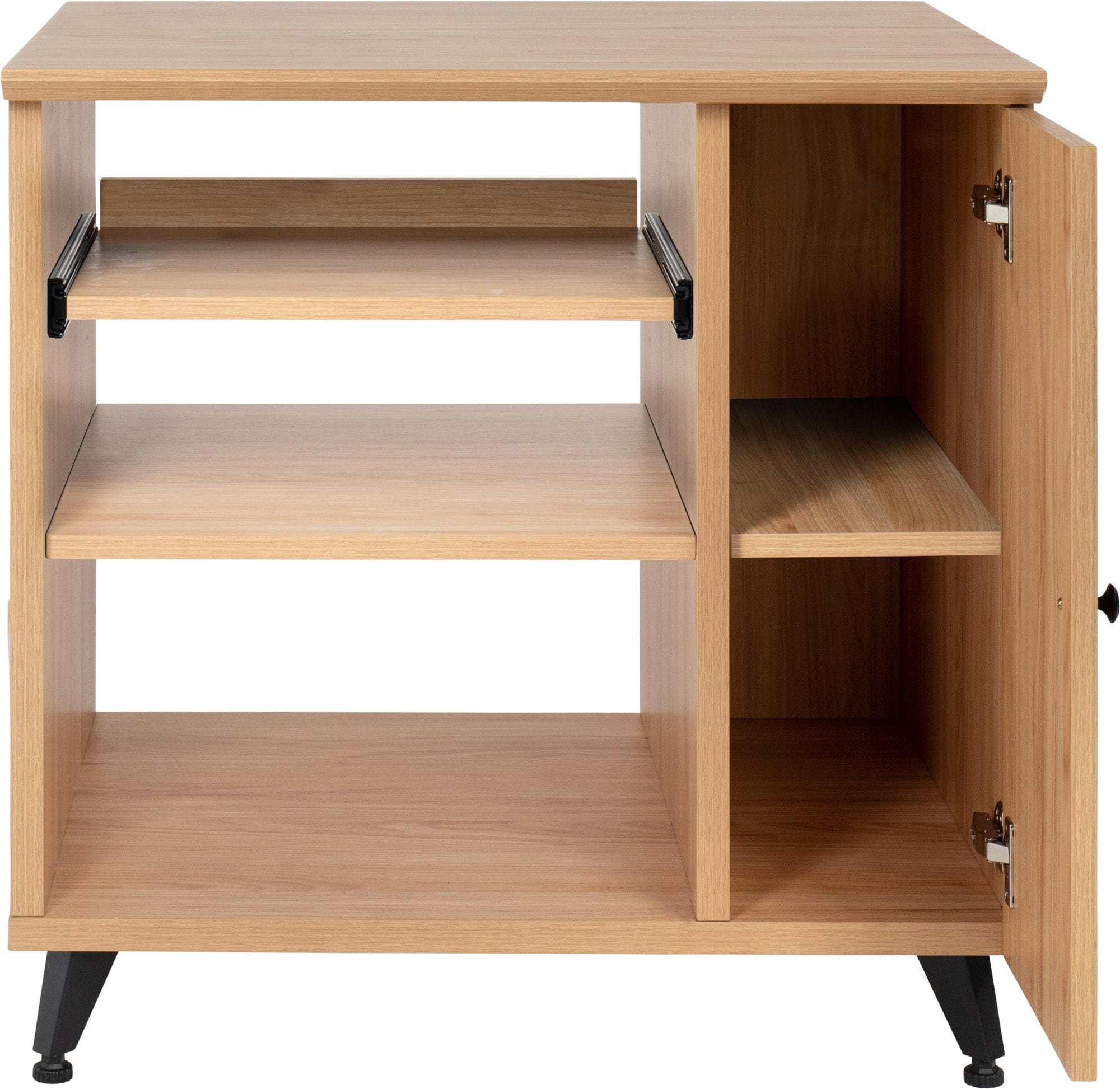 Gator Elite Maple Furniture Rolling Rack Sidecar - Ideal for Studio Equipment