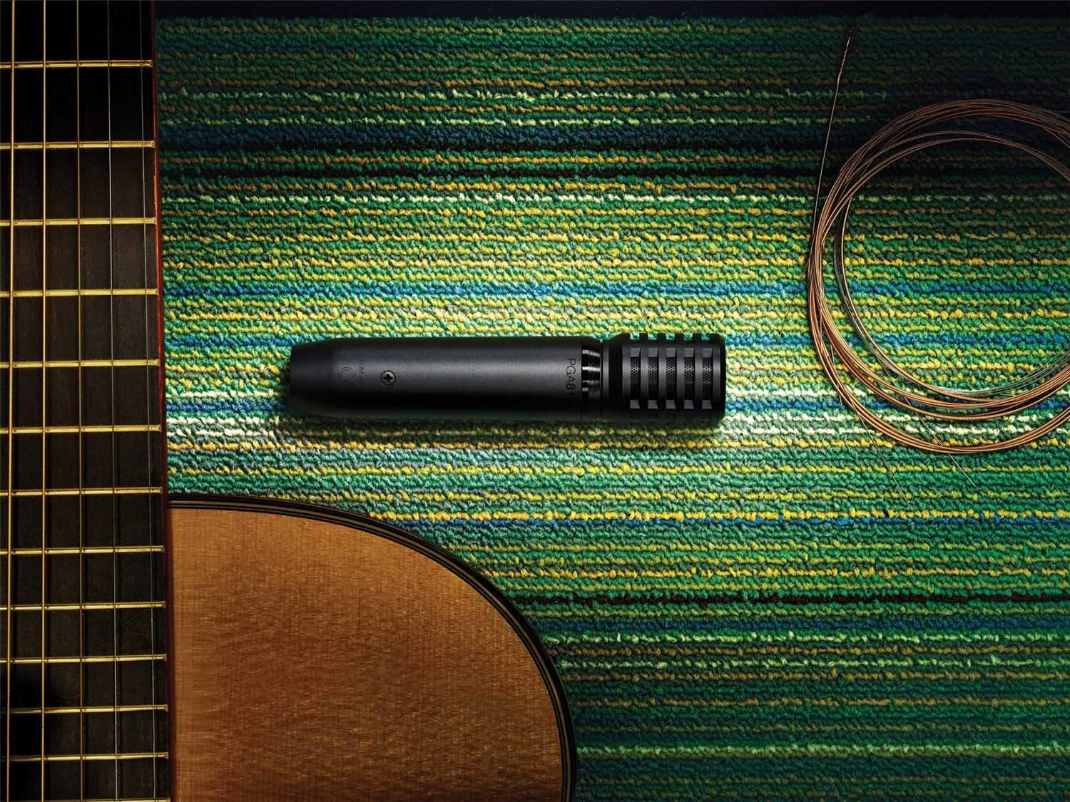 Shure PGA81-LC Professional Small-Diaphragm Condenser Microphone - Cable-Free