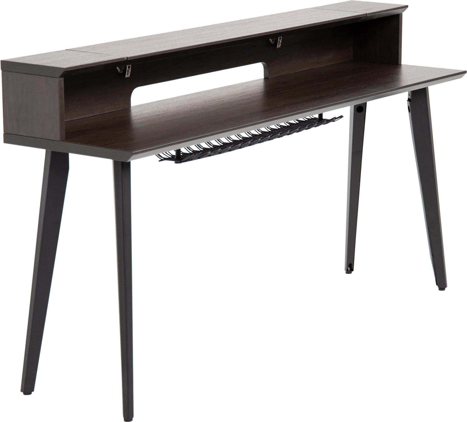 Gator GFW-ELITEKEYTBL88-B Elite Furniture 88 Keyboard Table Walnut
