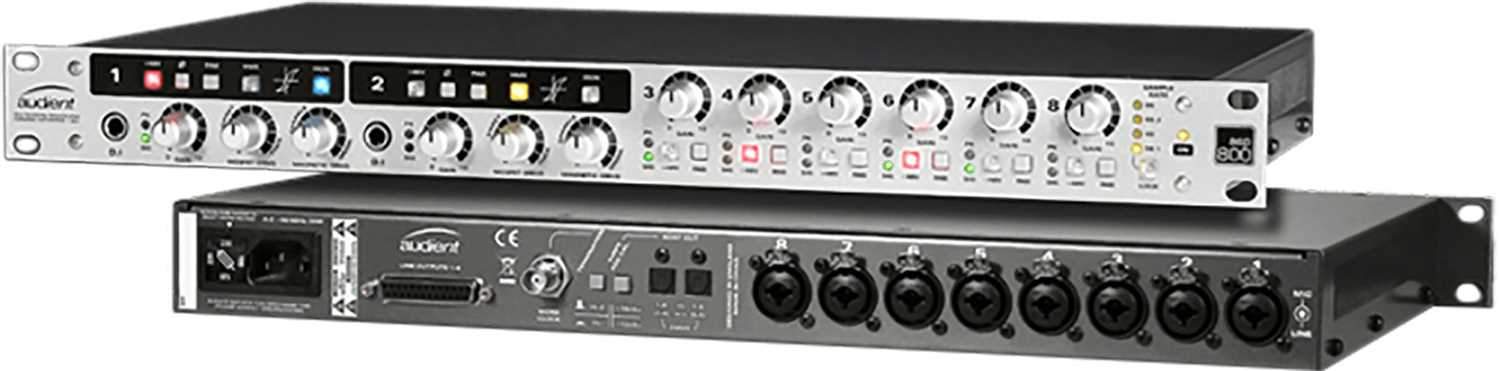 Audient ASP800: The Ultimate 8-Channel Mic Preamp for World-Class Recordings