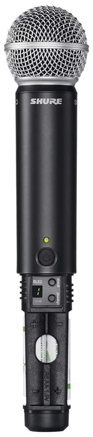 Shure BLX24/SM58 Wireless Handheld Mic System - Professional Sound for Every Occasion
