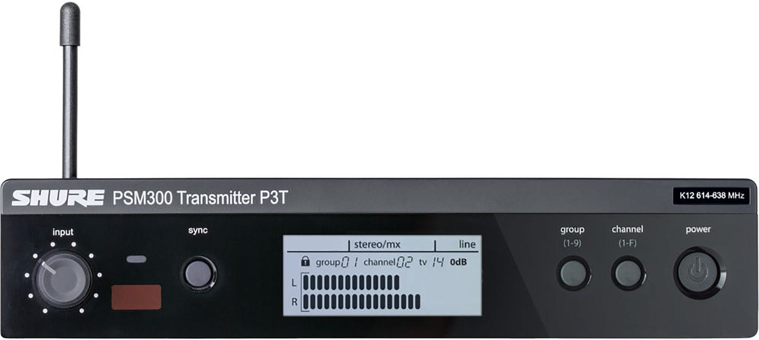 Shure P3T=-J13 PSM300 Wireless Transmitter - J13 Band