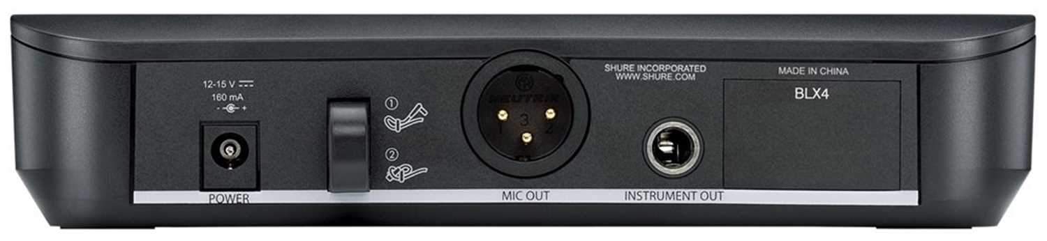 Shure BLX24/SM58 Wireless Handheld Mic System - Professional Sound for Every Occasion