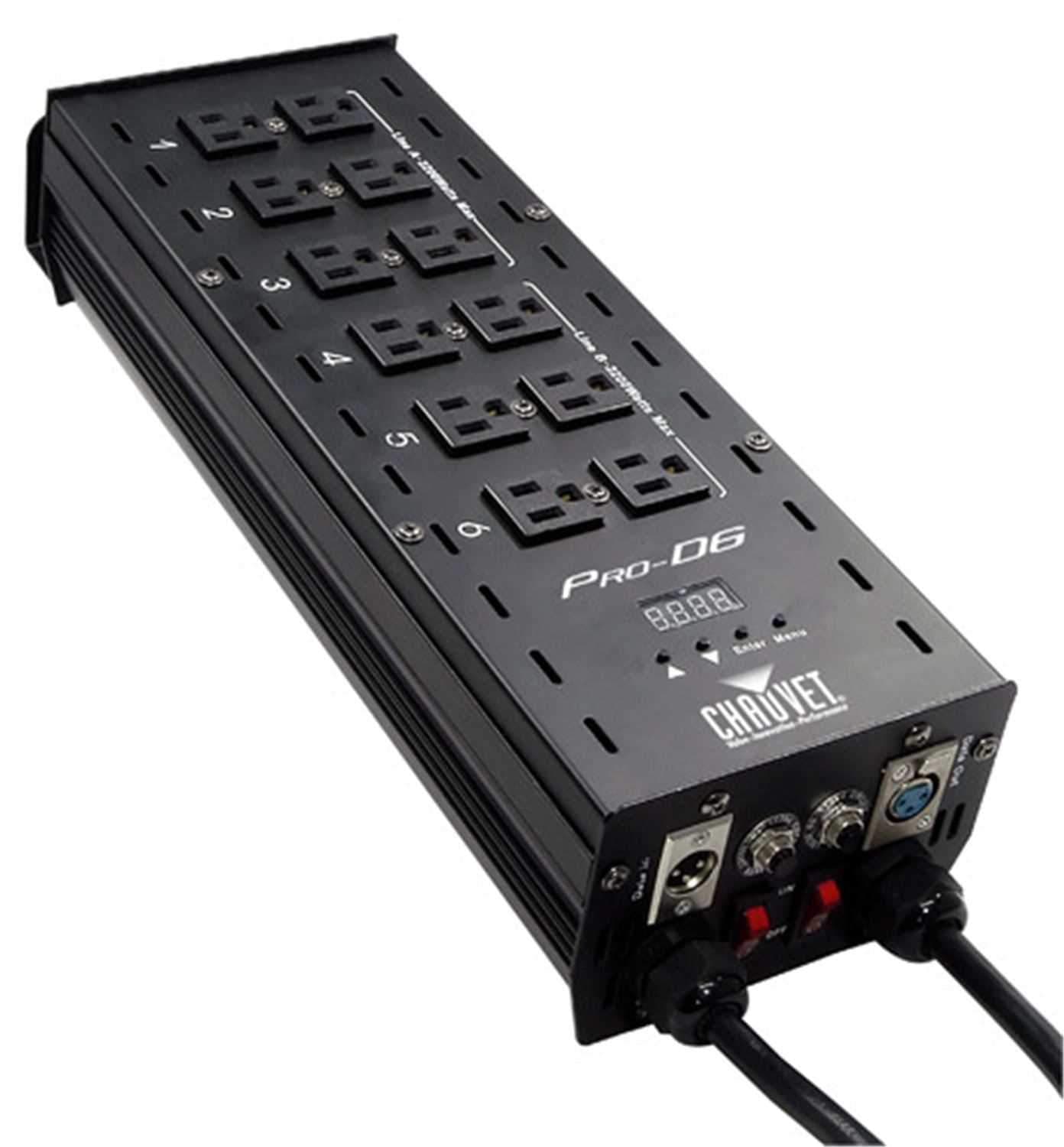 Chauvet DJ Pro-D6 6-Channel DMX Dimmer / Switch Pack